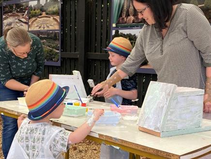 Bird Box Making at Exbury Gardens & Steam Railway