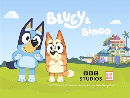 Bluey & Bingo Meet and Greet at The Watercress Line