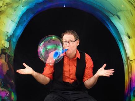 The Amazing Bubble Man