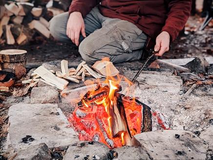 Men's Woodland Bushcraft Retreat at the Sustainability Centre