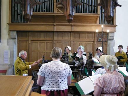 Choral Evensong with a Regency Theme