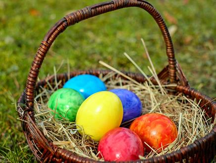 Stock image of Easter eggs