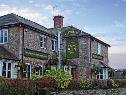 The Rising Sun Inn in the South Downs