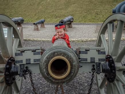 Forts and Firepower at Fort Nelson