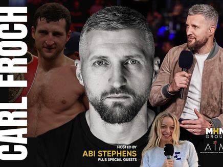 An Evening with Carl Froch at MAST Mayflower Studios