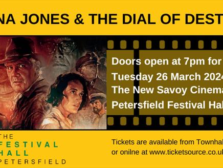 Indiana Jones & The Dial Of Destiny (12) at Petersfield Festival Hall