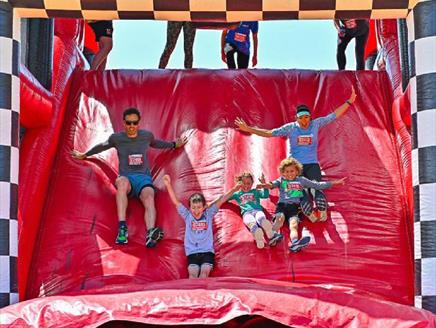 Southampton Inflatable 5km at University Of Southampton Sportsground