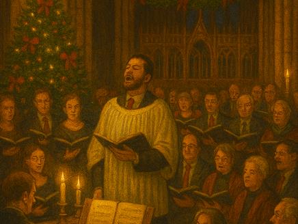 It's beginning to look a lot Like Christmas at Winchester Cathedral