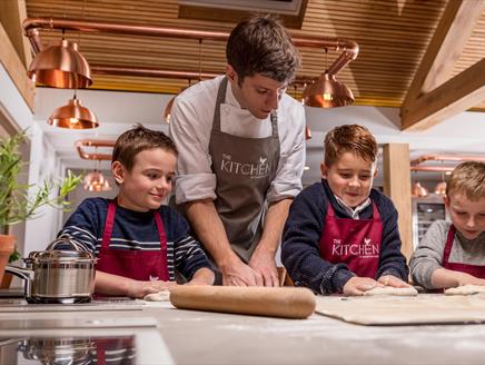 Junior Chef National Caribbean Food Week Special at The Kitchen at Chewton Glen Hotel