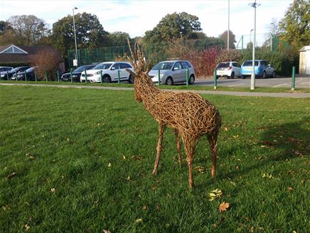Willow Deer Sculpture Weekend 2-day course Chandlers Ford Community Assoication Hall
