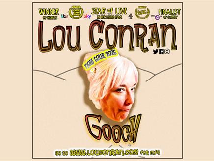 Poster for Lou Conran tour Gooch.