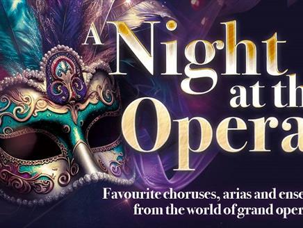 Poster for A Night at the Opera by the Portsmouth Choral Union