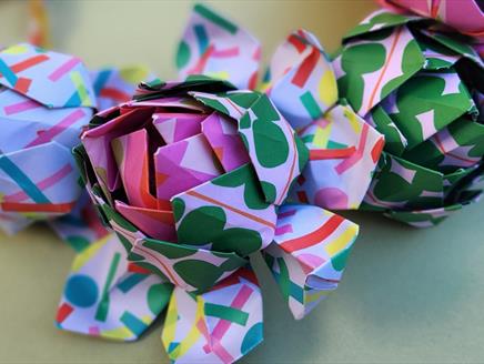 Origami Flower Crown