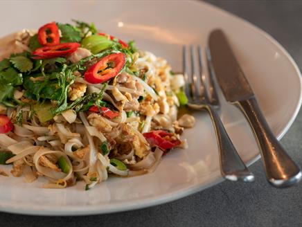 The Perfect Pad Thai Cookery Class at The Kitchen at Chewton Glen