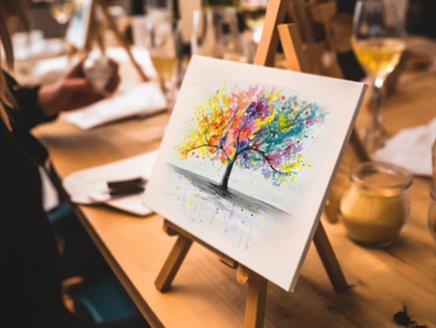 Paint & Sip at Hambledon Vineyard