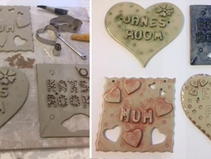 Pottery Plaque Making