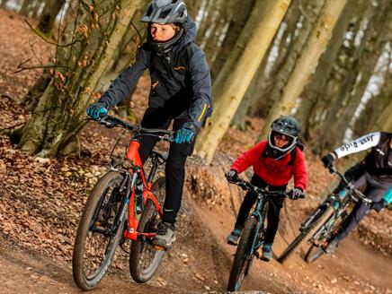 Mountain Biking at Queen Elizabeth Country Park