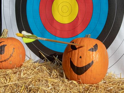 Halloween Archery Pumpkin Shooting with New Forest Activities