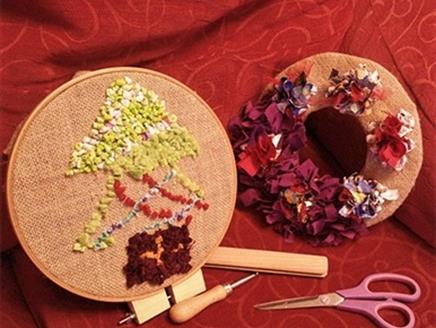Christmas rag rug workshop