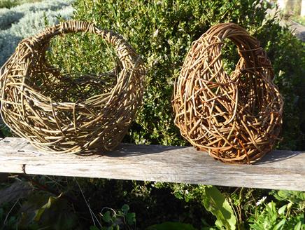 Willow basket workshop at Queen Elizabeth Country Park