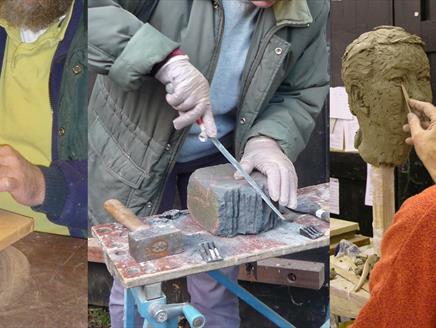 Wessex Sculptors Exhibition as part of Hampshire Open Studios