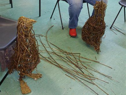 Willow Penguin workshop at Queen Elizabeth Country Park