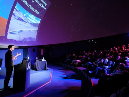 Space Lecture: How to Heat up Dark Matter at Winchester Science Centre