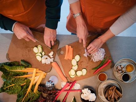 Vegan Venture Cookery Class at The Kitchen at Chewton Glen