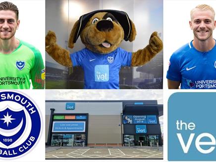 Meet Portsmouth FC stars and their pups at The Vet