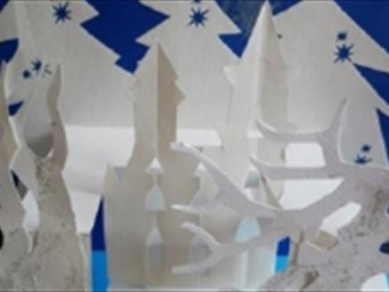Christmas Paper Crafts at Stubbington Library