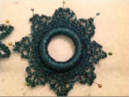 Christmas Crochet Star Workshop at Stubbington Library
