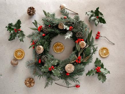 Wreath Making at St Barbe Museum