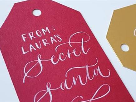 Christmas Modern Calligraphy Workshop for Beginners at The Mill House Pub