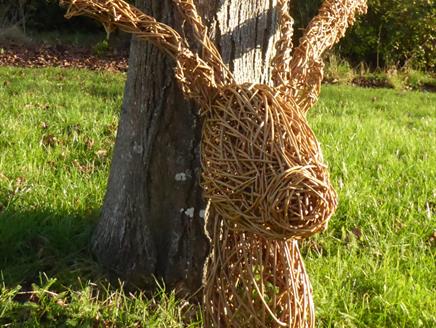 Willow Deer Head Workshop at Portchester Parish Hall