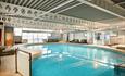 Indoor swimming pool at Langstone Quays Resort