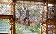 Large outdoor play area at Birdworld