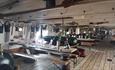 The Mess Deck on board HMS Warrior