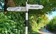 The Monarch's Way - Owslebury Sign
