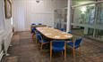 The Wolfson Room set up for meetings at Portsmouth Historic Dockyard