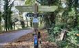 The Monarch's Way Sign Post