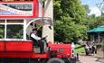 Vintage bus at Beaulieu