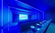 Inside the cinema room at Bombay Sapphire Distillery