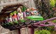 The Velociraptor ride at Paultons Park