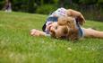 Child Playing at Sir Harold Hillier Gardens