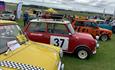 Outside exhibit of British Motor Show at Farnborough International