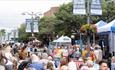 Crowds gathered at the Southsea Food Festival