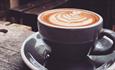 Image of a latte at Southsea Coffee Co.