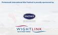 Portsmouth International Kite Festival is sponsored by Snows and Wighlink