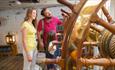 Family Onboard HMS Victory at Portsmouth Historic Dockyard