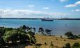 Southampton Water from Royal Victoria Country Park